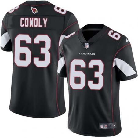 Black Zuehl Conoly Cardinals #63 Stitched American Football Jersey Custom Sewn-on Patches Mens Womens Youth