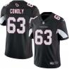 Black Zuehl Conoly Cardinals #63 Stitched American Football Jersey Custom Sewn-on Patches Mens Womens Youth