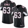 Black Fate Echols Cardinals #63 Stitched American Football Jersey Custom Sewn-on Patches Mens Womens Youth