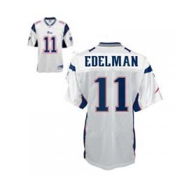Julian Edelman New England Football Jersey - New England #11 Football Jersey(White)