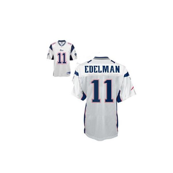 Julian Edelman New England Football Jersey - New England #11 Football Jersey(White)