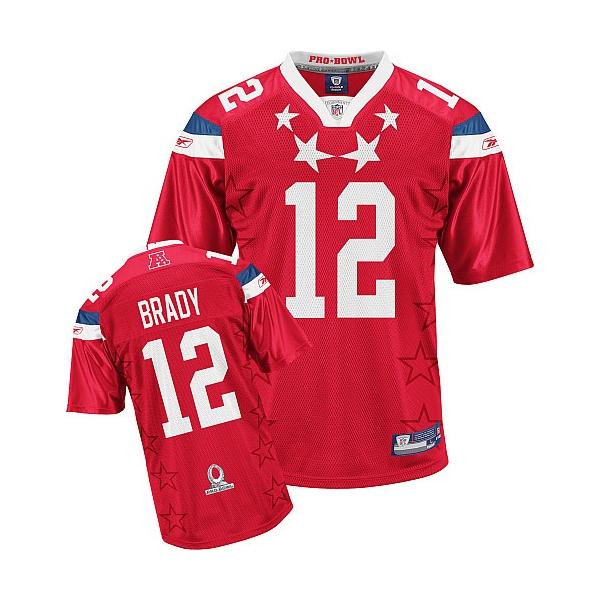 Tom Brady New England Football Jersey - New England #12 Football Jersey(2011 Pro Bowl)