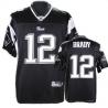 Tom Brady New England Football Jersey - New England #12 Football Jersey(Black)