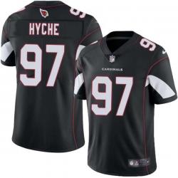 Black Steve Hyche Cardinals #97 Stitched American Football Jersey Custom Sewn-on Patches Mens Womens Youth