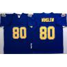 Kellen Winslow San Diego Football Jersey - San Diego #80 Football Jersey(Navy Throwback)