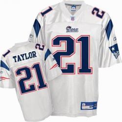 Fred Taylor New England Football Jersey - New England #21 Football Jersey(White)