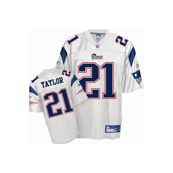 Fred Taylor New England Football Jersey - New England #21 Football Jersey(White)