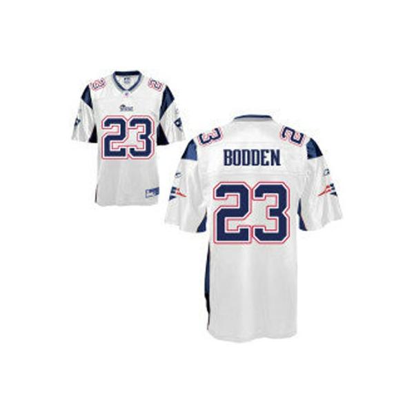 Leigh Bodden New England Football Jersey - New England #23 Football Jersey(White)
