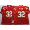 Jared Allen KC Football Jersey - KC #32 Football Jersey(Red Throwback)