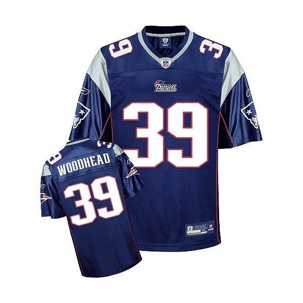 Danny Woodhead New England Football Jersey - New England #39 Football Jersey(Blue)