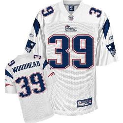 Danny Woodhead New England Football Jersey - New England #39 Football Jersey(White)