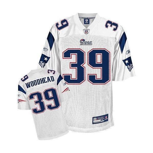 Danny Woodhead New England Football Jersey - New England #39 Football Jersey(White)
