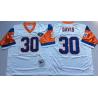 Terrell Davis Denver Football Jersey - Denver #30 Football Jersey(White Throwback)