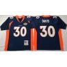 Terrell Davis Denver Football Jersey - Denver #30 Football Jersey(Navy Throwback)