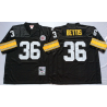 Jerome Bettis Pittsburgh Football Jersey - Pittsburgh #36 Football Jersey(Black Throwback)