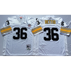 Jerome Bettis Pittsburgh Football Jersey - Pittsburgh #36 Football Jersey(White Throwback)