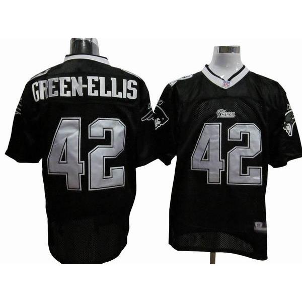 BenJarvus Green Ellis New England Football Jersey - New England #42 Football Jersey(Black)