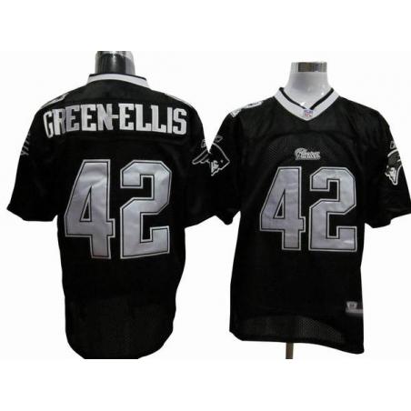 BenJarvus Green Ellis New England Football Jersey - New England #42 Football Jersey(Black)