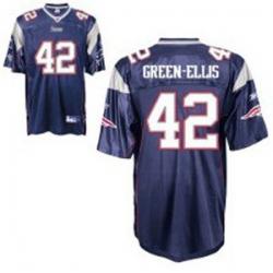 BenJarvus Green Ellis New England Football Jersey - New England #42 Football Jersey(Blue)