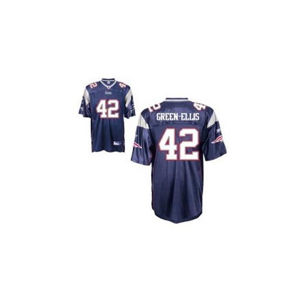 BenJarvus Green Ellis New England Football Jersey - New England #42 Football Jersey(Blue)