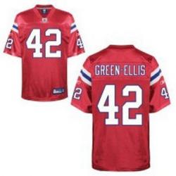 BenJarvus Green Ellis New England Football Jersey - New England #42 Football Jersey(Red)