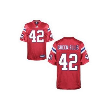 BenJarvus Green Ellis New England Football Jersey - New England #42 Football Jersey(Red)