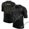 Black Johnny Clement Steelers #00 Stitched Salute to Service Football Jersey Mens Womens Youth