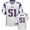 Jerod Mayo New England Football Jersey - New England #51 Football Jersey(White)