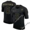 Black Gene Augusterfer Steelers #5 Stitched Salute to Service Football Jersey Mens Womens Youth