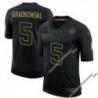 Black Bruce Gradkowski Steelers #5 Stitched Salute to Service Football Jersey Mens Womens Youth