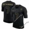 Black Ben Roethlisberger Steelers #7 Stitched Salute to Service Football Jersey Mens Womens Youth