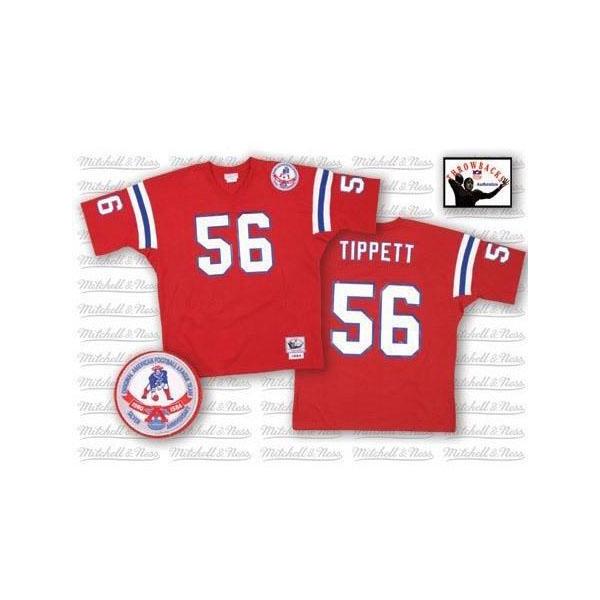 Andre Tippett New England Football Jersey - New England #56 Football Jersey(Red Throwback)