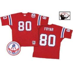 Irving Fryar New England Football Jersey - New England #80 Football Jersey(Red Throwback)