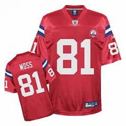 Randy Moss New England Football Jersey - New England #81 Football Jersey(Red)