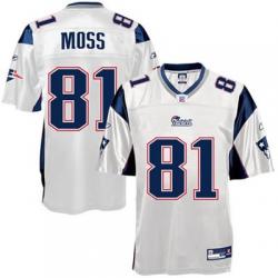 Randy Moss New England Football Jersey - New England #81 Football Jersey(White)