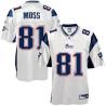 Randy Moss New England Football Jersey - New England #81 Football Jersey(White)
