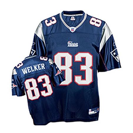 Wes Welker New England Football Jersey - New England #83 Football Jersey(Blue)