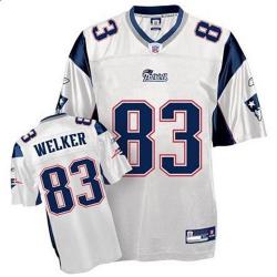 Wes Welker New England Football Jersey - New England #83 Football Jersey(White)