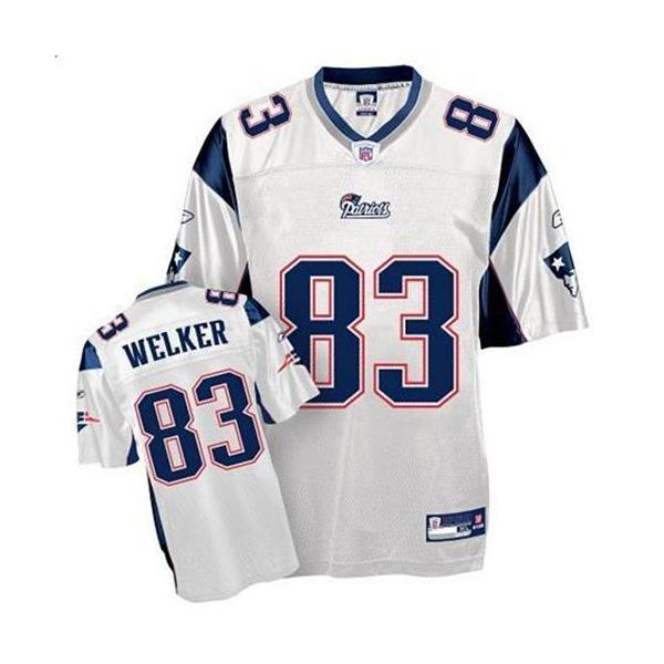 Wes Welker New England Football Jersey - New England #83 Football Jersey(White)