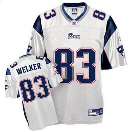 Wes Welker New England Football Jersey - New England #83 Football Jersey(White)