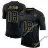 Black Diontae Johnson Steelers #18 Stitched Salute to Service Football Jersey Mens Womens Youth