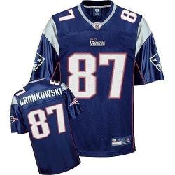 Rob Gronkowski New England Football Jersey - New England #87 Football Jersey(Blue)