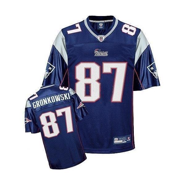 Rob Gronkowski New England Football Jersey - New England #87 Football Jersey(Blue)