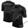 Black Peter Rajkovich Steelers #19 Stitched Salute to Service Football Jersey Mens Womens Youth