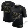 Black Vinnie Sites Steelers #25 Stitched Salute to Service Football Jersey Mens Womens Youth
