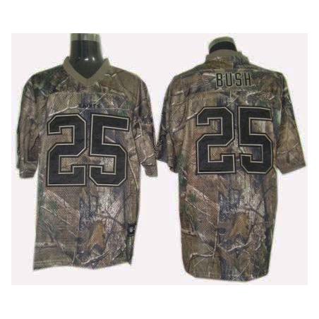 Reggie Bush New Orleans Football Jersey - New Orleans #25 Football Jersey(Camo)
