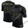 Black Tiny Engebretsen Steelers #26 Stitched Salute to Service Football Jersey Mens Womens Youth