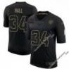 Black Darrin Hall Steelers #34 Stitched Salute to Service Football Jersey Mens Womens Youth