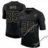 Black Steve Davis Steelers #35 Stitched Salute to Service Football Jersey Mens Womens Youth