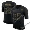 Black Ray Williams Steelers #35 Stitched Salute to Service Football Jersey Mens Womens Youth